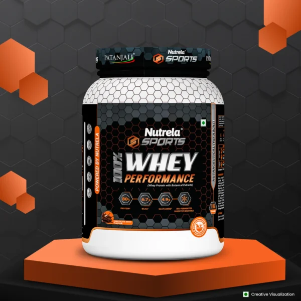 Patanjali Nutrela Sports Whey Performance (Choc-irish) 1kg